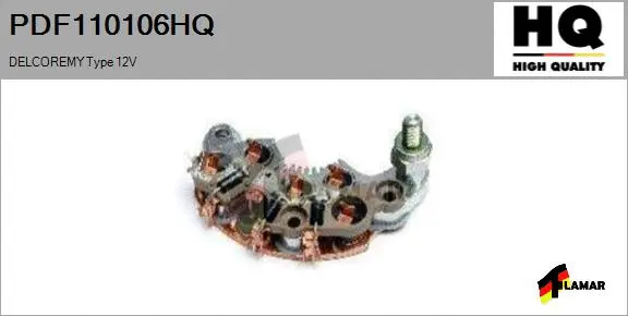 Rectifier, alternator (PDF110106HQ)