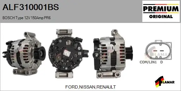 Alternator (ALF310001BS)