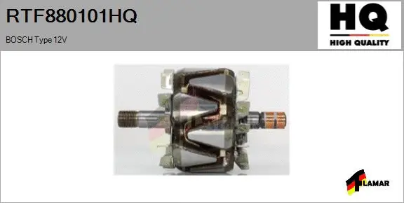 Rotor, alternator (RTF880101HQ)