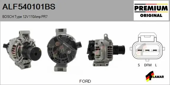 Alternator (ALF540101BS)