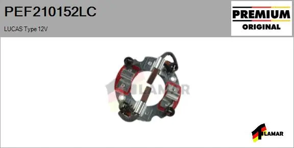 Holder, carbon brushes (PEF210152LC)