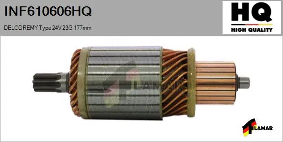 Armature, starter (INF610606HQ)