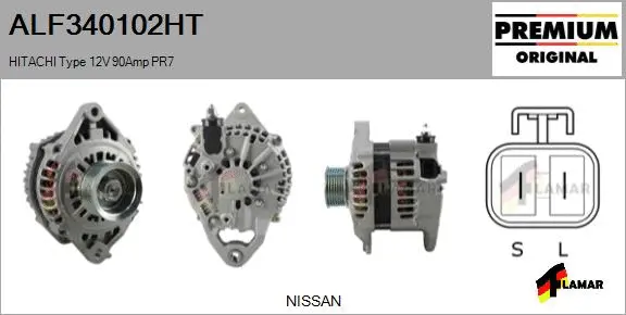 Alternator (ALF340102HT)