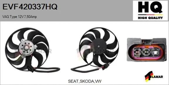 Fan, engine cooling (EVF420337HQ)