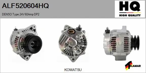 Alternator (ALF520604HQ)