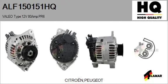 Alternator (ALF150151HQ)