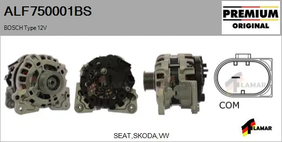 Alternator (ALF750001BS)