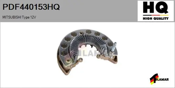 Rectifier, alternator (PDF440153HQ)