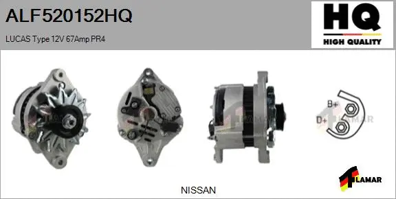 Alternator (ALF520152HQ)