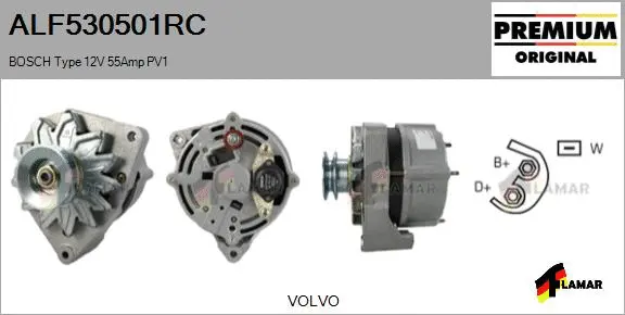 Alternator (ALF530501RC)