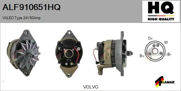 Alternator (ALF910651HQ)