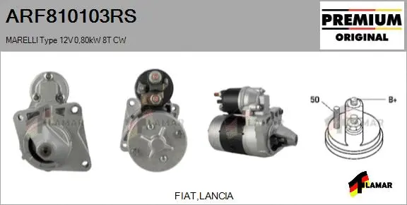 Starter (ARF810103RS)
