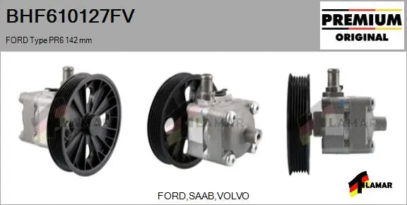 Hydraulic Pump, steering (BHF610127FV)