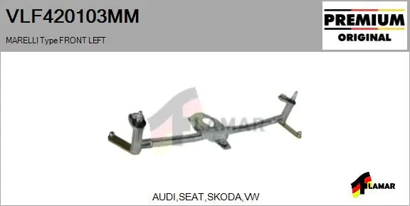 Wiper Linkage (VLF420103MM)