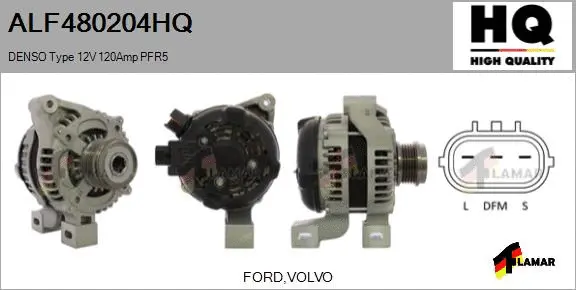 Alternator (ALF480204HQ)
