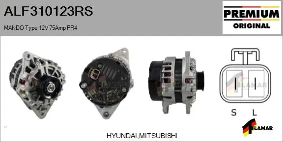 Alternator (ALF310123RS)