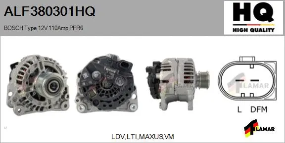 Alternator (ALF380301HQ)