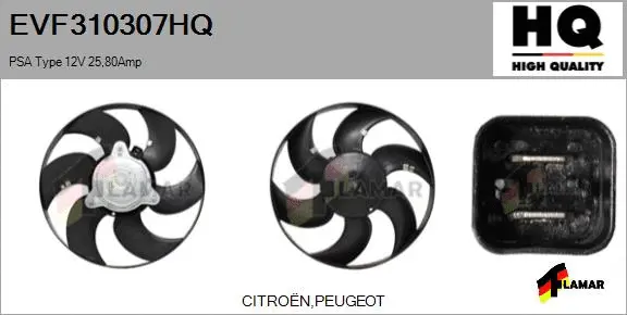 Fan, engine cooling (EVF310307HQ)