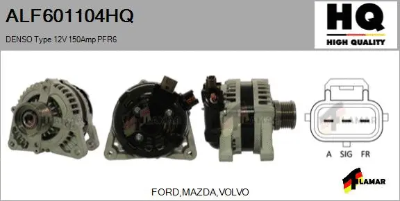 Alternator (ALF601104HQ)
