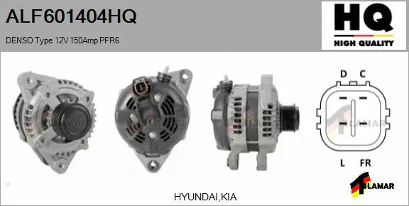 Alternator (ALF601404HQ)