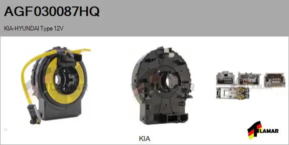 Clockspring, airbag (AGF030087HQ)