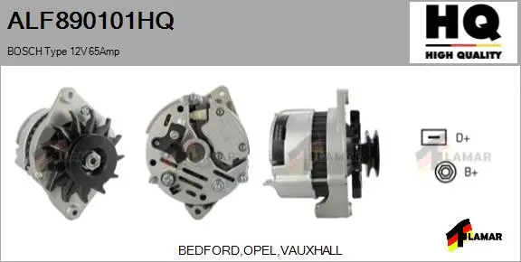 Alternator (ALF890101HQ)