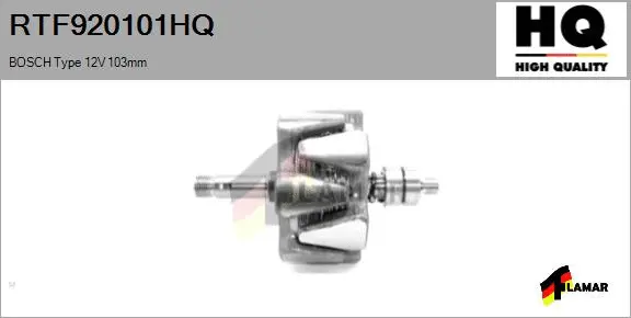 Rotor, alternator (RTF920101HQ)