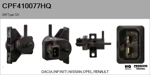 Pressure Converter, exhaust control (CPF410077HQ)