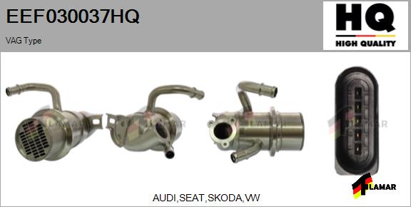 Cooler, exhaust gas recirculation (EEF030037HQ)