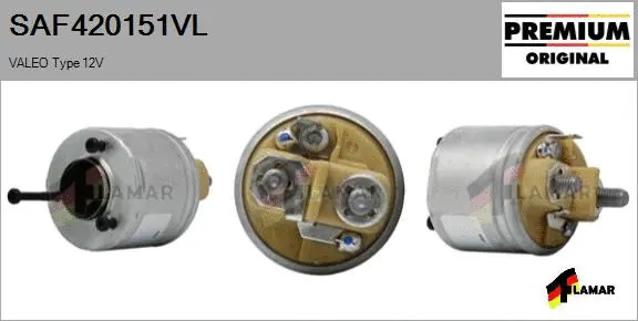 Solenoid Switch, starter (SAF420151VL)