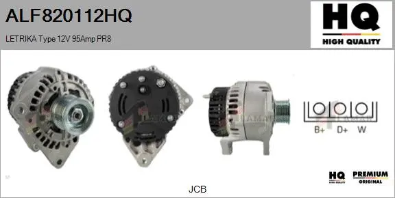 Alternator (ALF820112HQ)