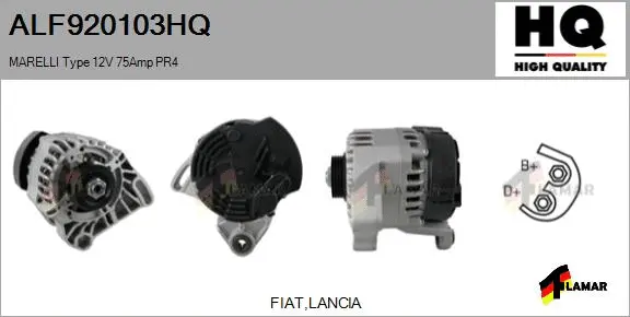 Alternator (ALF920103HQ)
