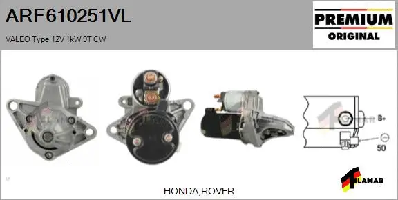 Starter (ARF610251VL)