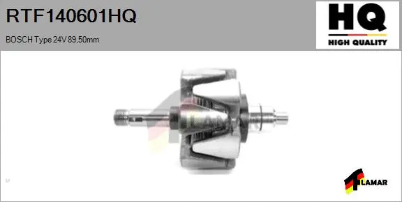 Rotor, alternator (RTF140601HQ)