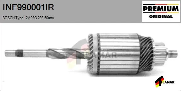 Armature, starter (INF990001IR)