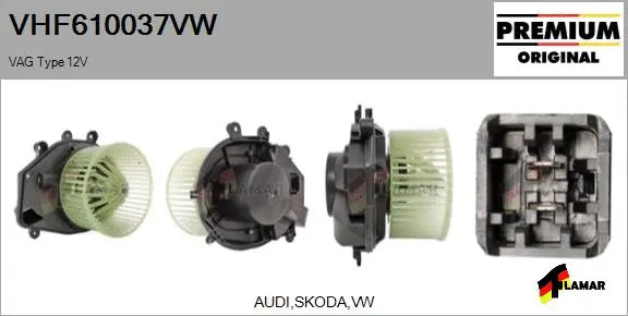 Interior Blower (VHF610037VW)