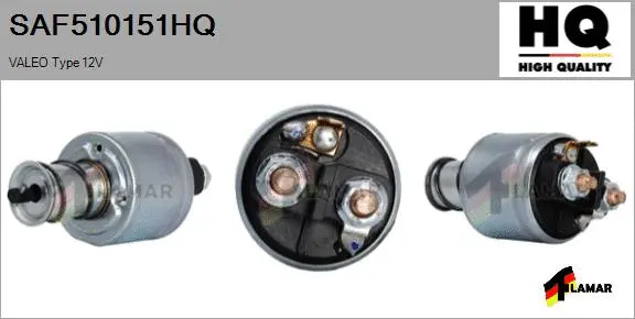 Solenoid Switch, starter (SAF510151HQ)