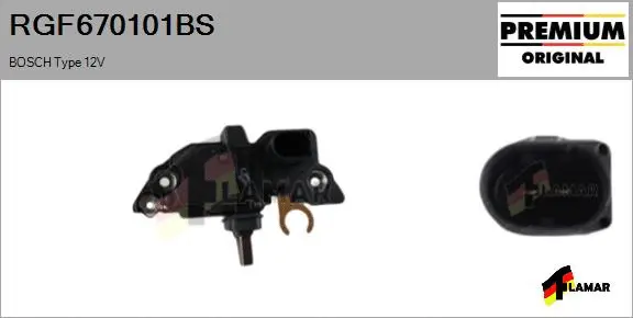 Alternator Regulator (RGF670101BS)