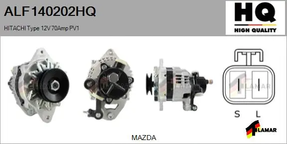 Alternator (ALF140202HQ)