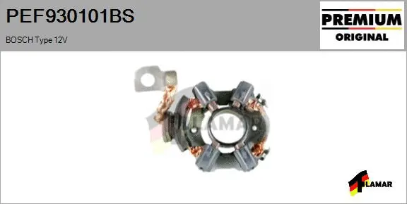 Holder, carbon brushes (PEF930101BS)