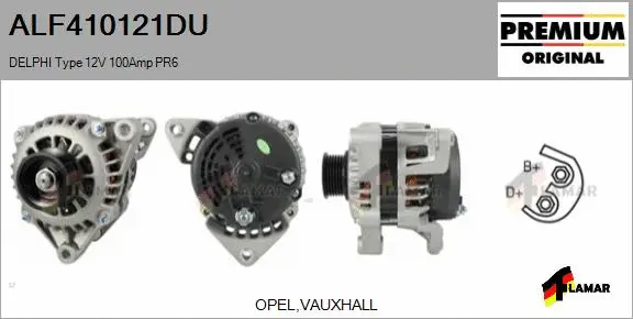 Alternator (ALF410121DU)