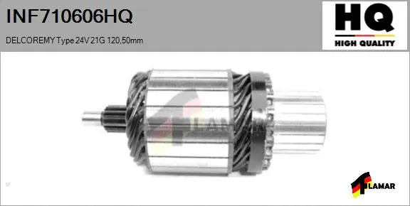 Armature, starter (INF710606HQ)