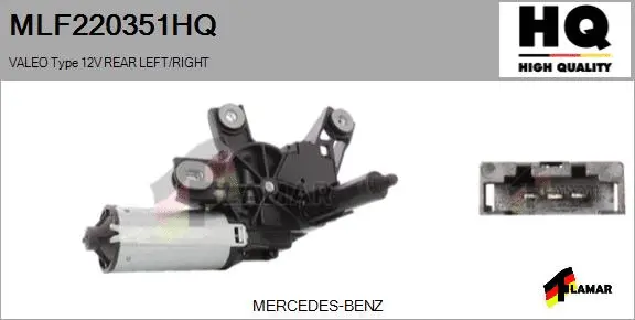 Wiper Motor (MLF220351HQ)