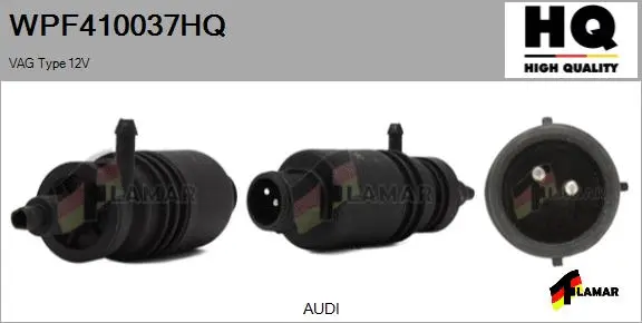 Washer Fluid Pump, window cleaning (WPF410037HQ)
