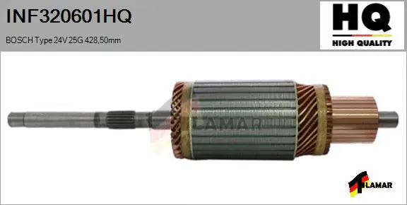 Armature, starter (INF320601HQ)