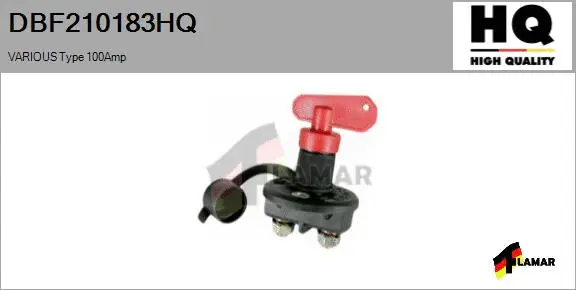 Main Switch, battery (DBF210183HQ)