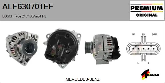 Alternator (ALF630701EF)