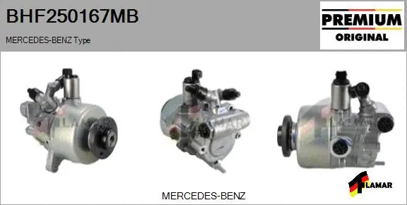 Hydraulic Pump, steering (BHF250167MB)