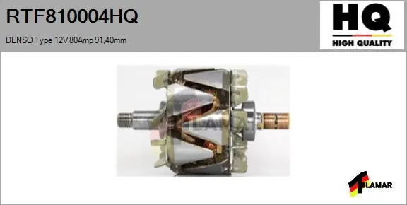 Rotor, alternator (RTF810004HQ)