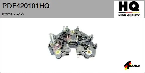 Rectifier, alternator (PDF420101HQ)